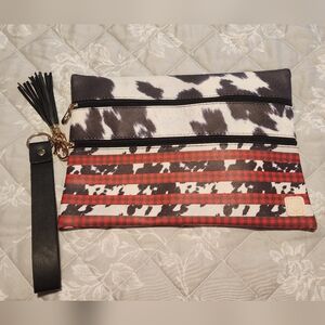 Two of a Kind Double Zipper Versi Bag